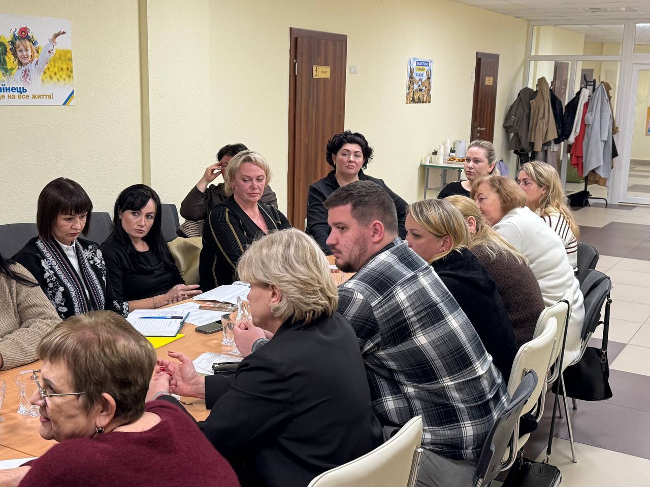 Провели спільно з управлінням освіти, культури, молоді та спорту нараду з керівниками закладів дошкільної, загальної середньої та позашкільної освіти Борщагівської громади.