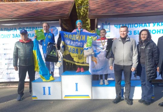 Біатлоністки ДЮСШ «Борщагівець» здобули три призові місця на всеукраїнських змаганнях