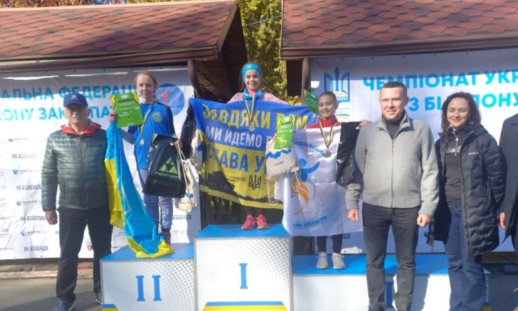 Біатлоністки ДЮСШ «Борщагівець» здобули три призові місця на всеукраїнських змаганнях