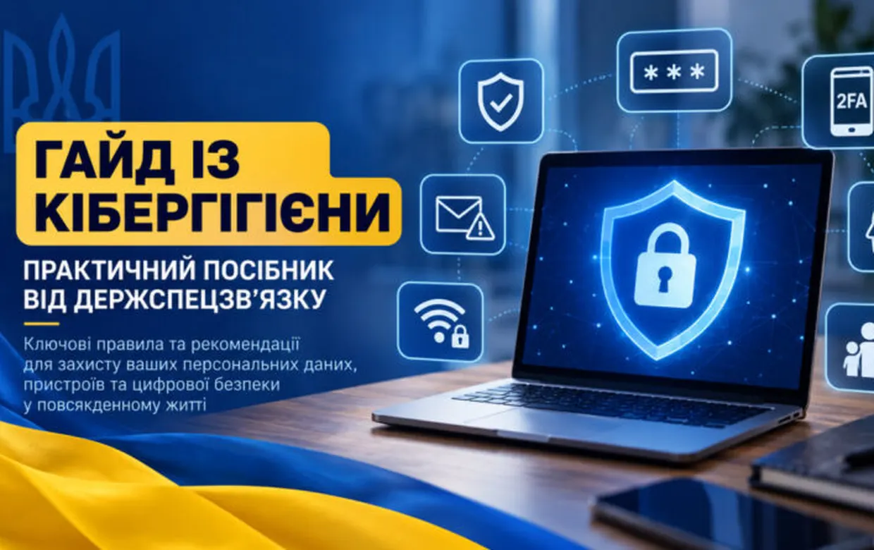 Що таке «Гайд із кібергігієни» від Держспецзв’язку та чому варто з ним ознайомитися?